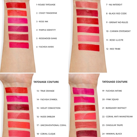 YSL | Tatouage Couture Matte Stain Lipsticks - Picture 5 of 6